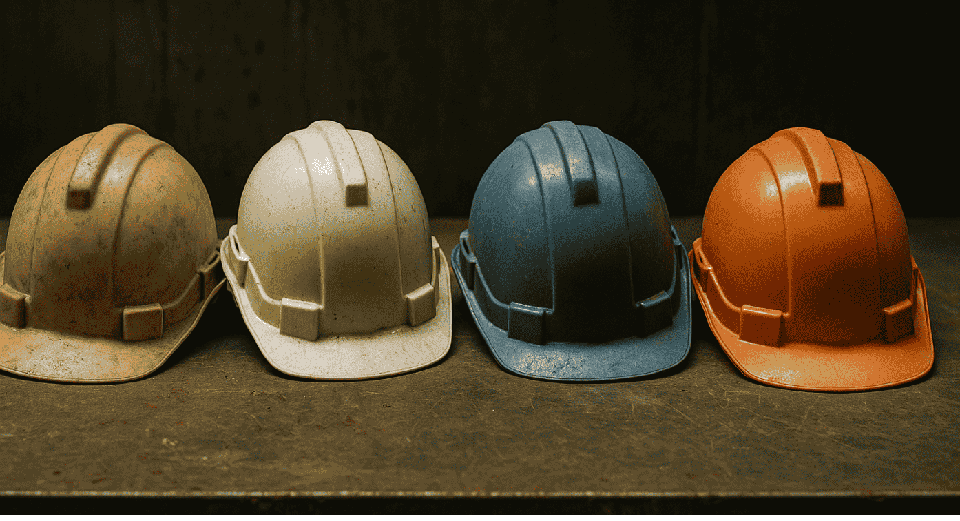 La importancia de los cascos de seguridad.