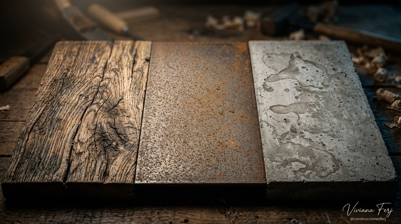 Montaje rápido de estructura de madera y metal
